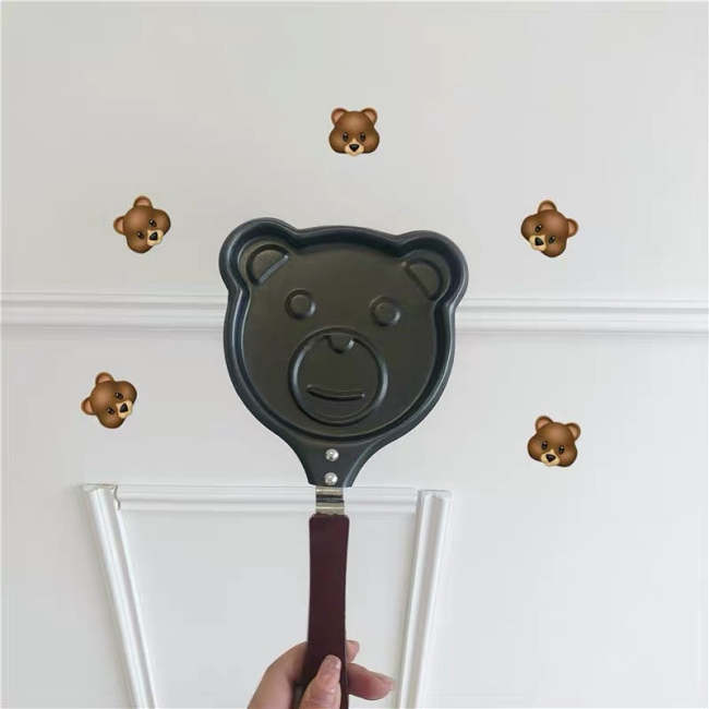 Cute Bear Shape Breakfast Fry Egg Non-Stick Pan