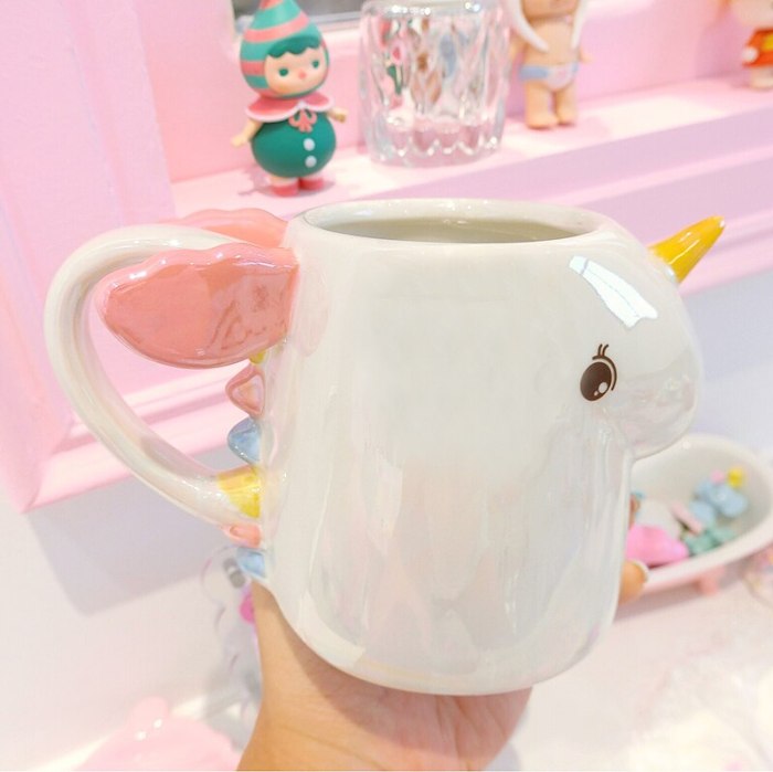 Cute Rainbow Dreamy Fairy Style Unicorn Mug