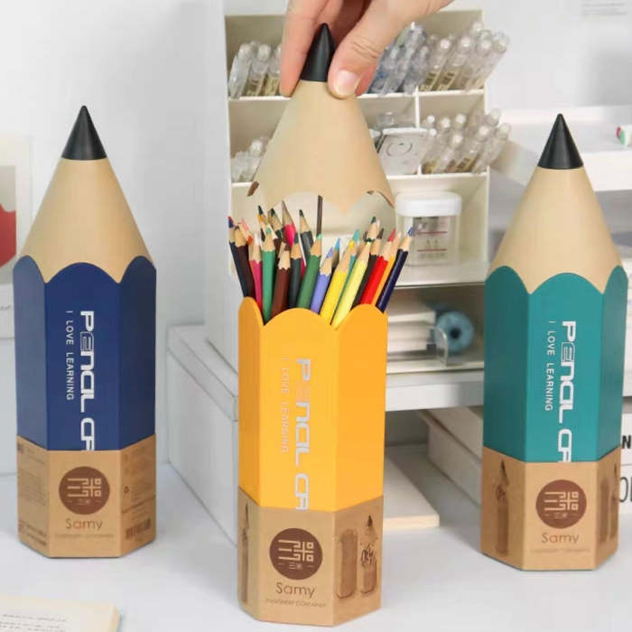 Cute Giant Crayon Pencil Desk Accessories Holder