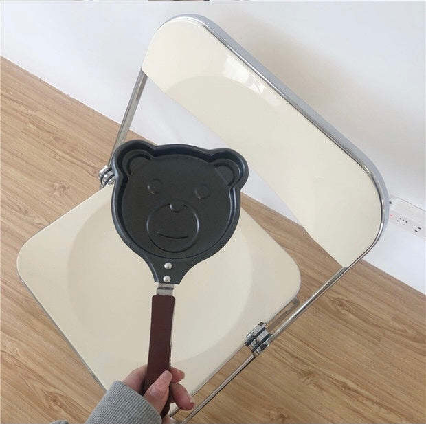 Cute Bear Shape Breakfast Fry Egg Non-Stick Pan