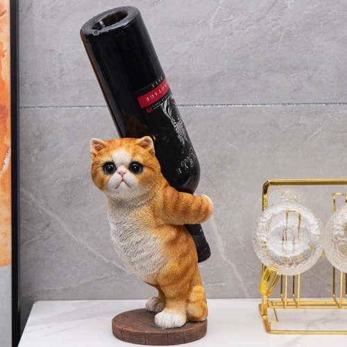 Cute Pussy Cat 3D Wine Holder