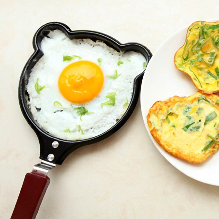 Cute Bear Shape Breakfast Fry Egg Non-Stick Pan