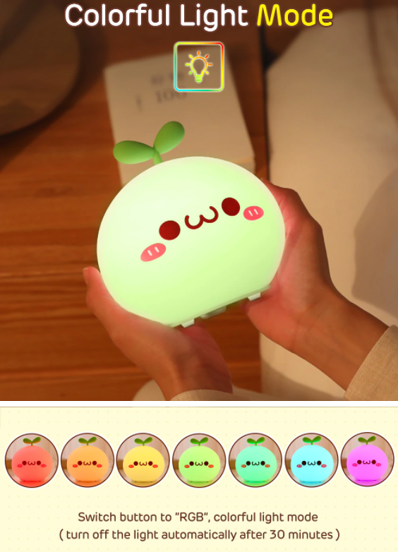 Cute Cartoon USB Touch Sensor LED Night Light Lamp