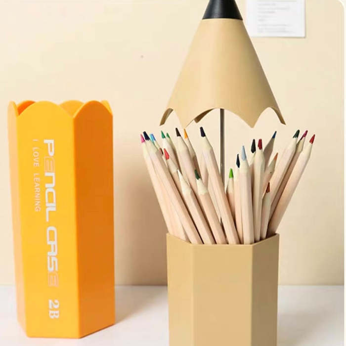 Cute Giant Crayon Pencil Desk Accessories Holder