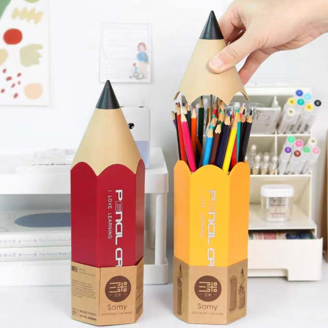 Cute Giant Crayon Pencil Desk Accessories Holder