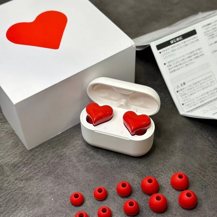 Heartbuds Heart Wireless Headphones Bluetooth Earbuds Gifts for Girlfriend Her : VEASOON