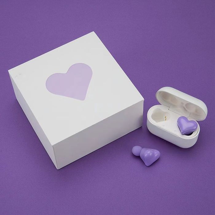 Heartbuds Heart Wireless Headphones Bluetooth Earbuds Gifts for Girlfriend Her : VEASOON