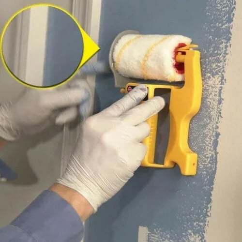 Clean Cut Paint Edger Trimming Roller Brush