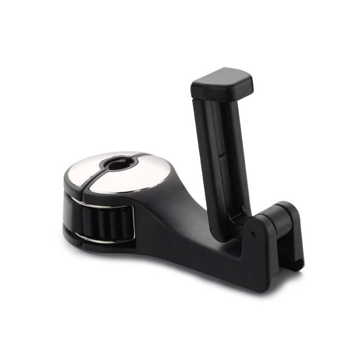 Car seat hidden hook