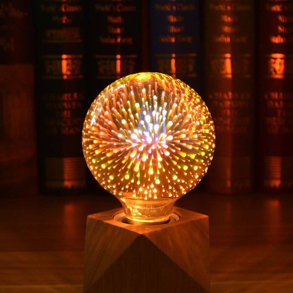 🌈💥Buy 1 get 1 free💡2PCS💎3D Fireworks LED Light Bulb