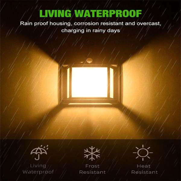 Outdoor Solar Wall Lamp