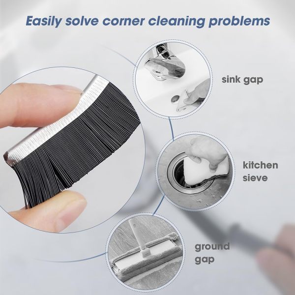 🔥LAST DAY 70% OFF✨Hard-Bristled Crevice Cleaning Brush