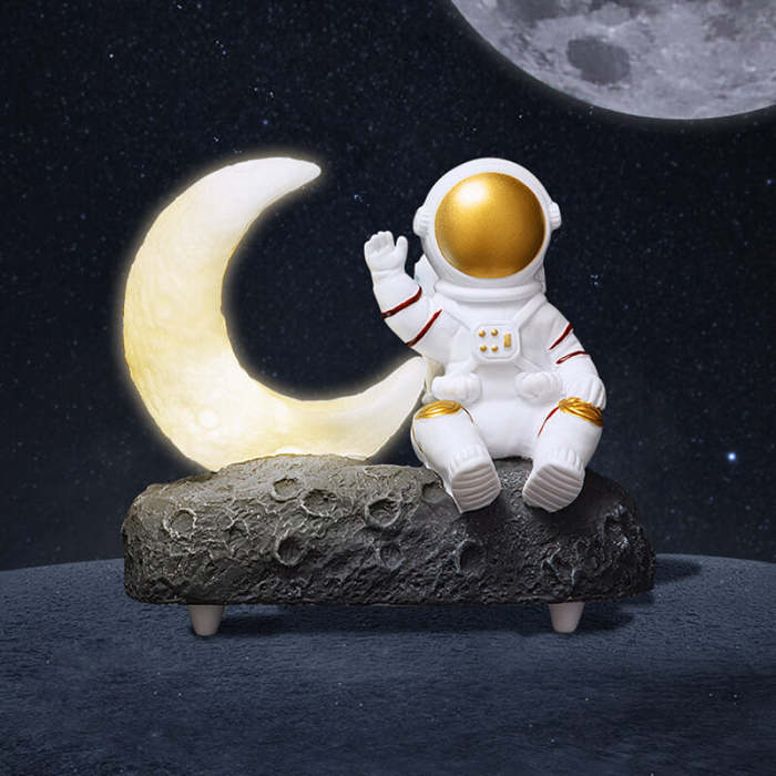 Astronaut Bluetooth Speaker Night Lamp