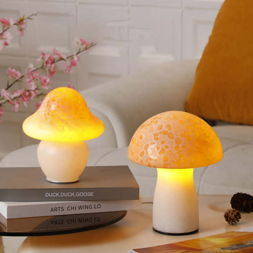 Spotted Mushroom Lamp