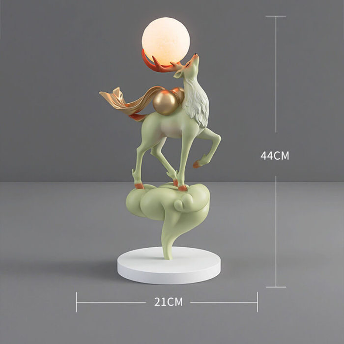 Longevity Deer LED Ornament