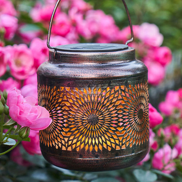 Solar Retro Lantern Outdoor Decorative Lights