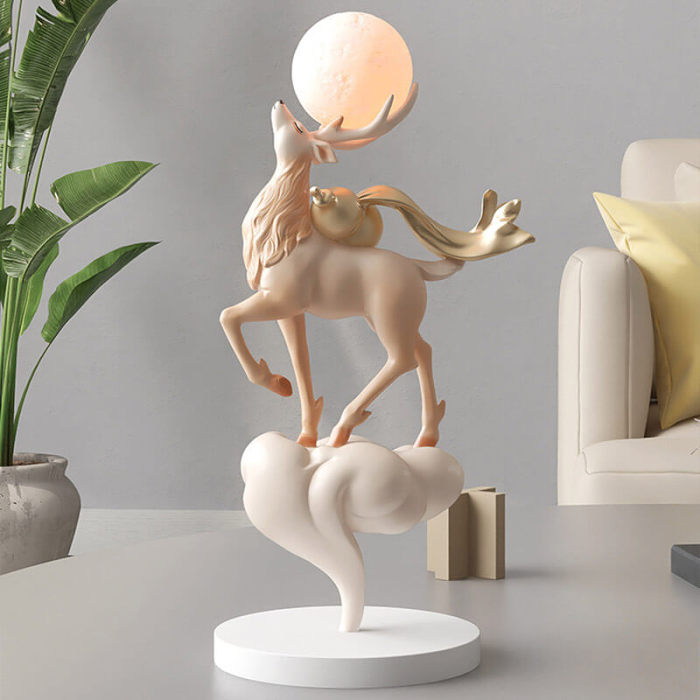 Longevity Deer LED Ornament