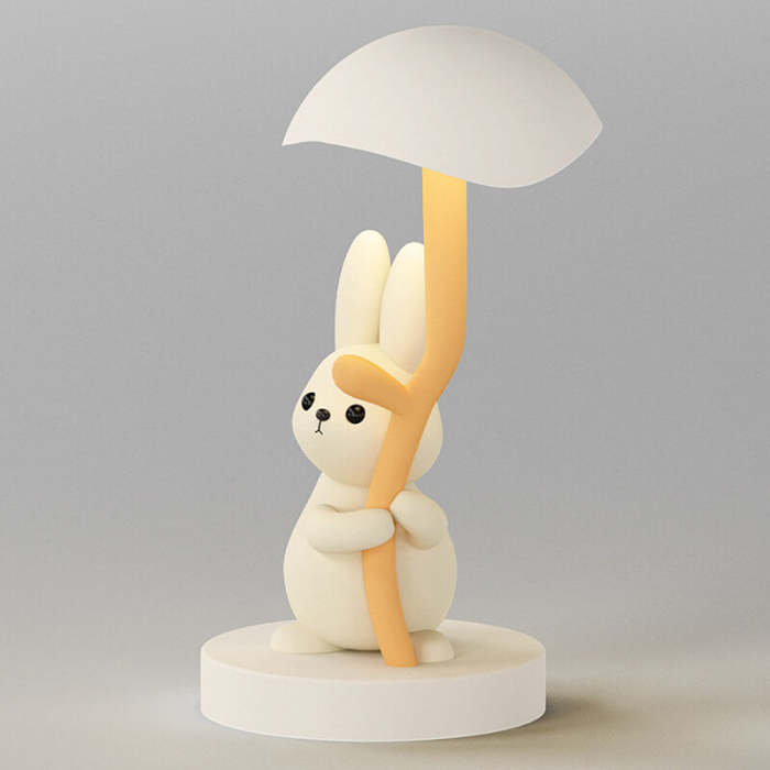 Cute Rabbit Small Desk Lamp