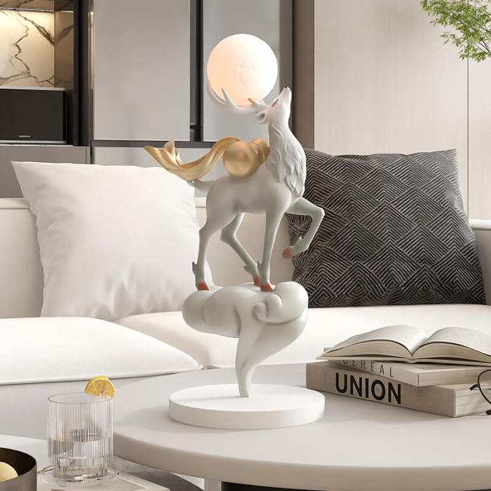 Longevity Deer LED Ornament