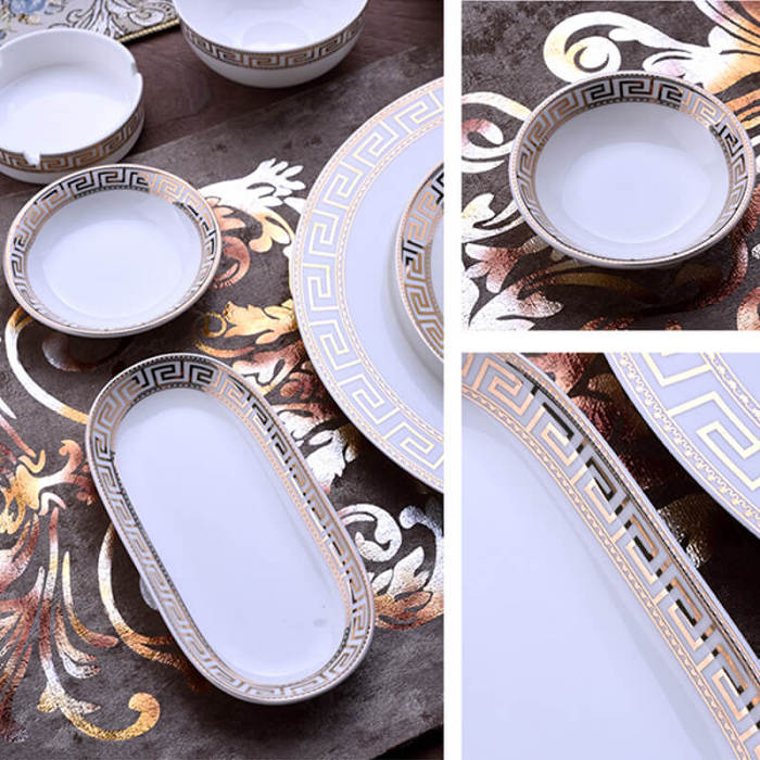 Luxury Ceramic Tableware Set