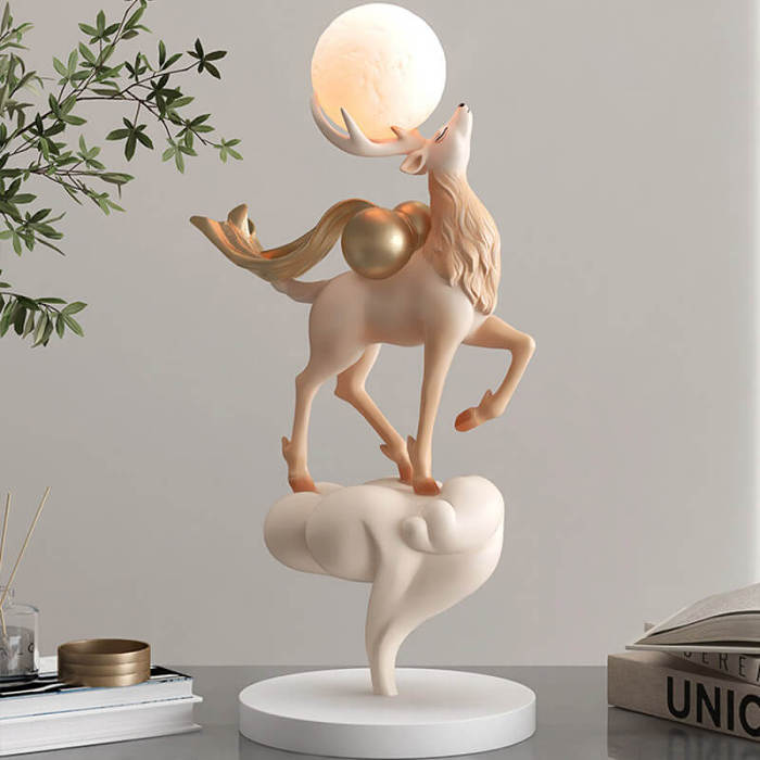 Longevity Deer LED Ornament