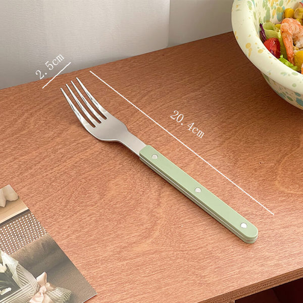 Splicing Stainless Steel Flatware 4Pcs Set