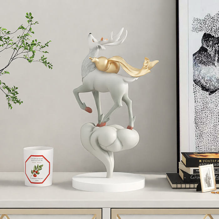 Longevity Deer LED Ornament