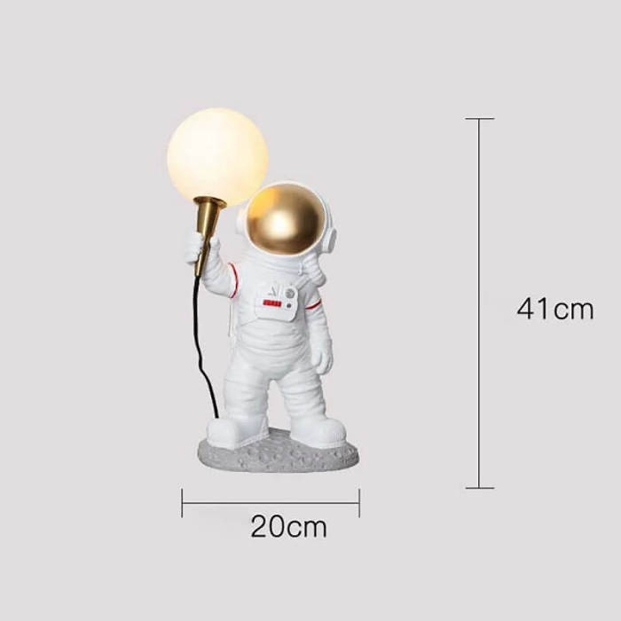 Astronaut Resin Table Lamp