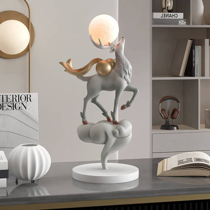 Longevity Deer LED Ornament