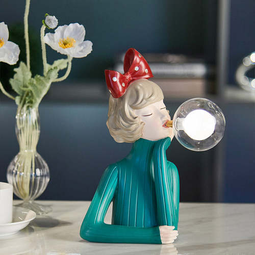 Bubble Girl Decorative Ambient Light