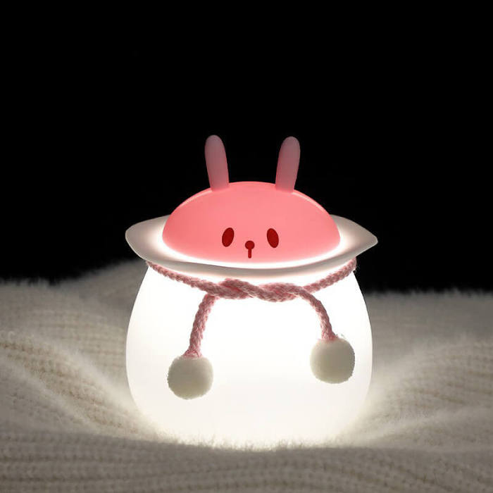 Bee Rabbit Cat Silicone Night Lamp