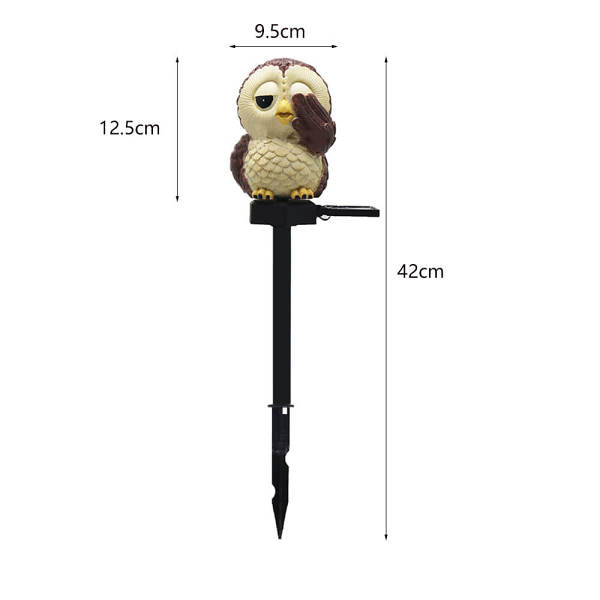 Solar Owl Outdoor Decorative Lights