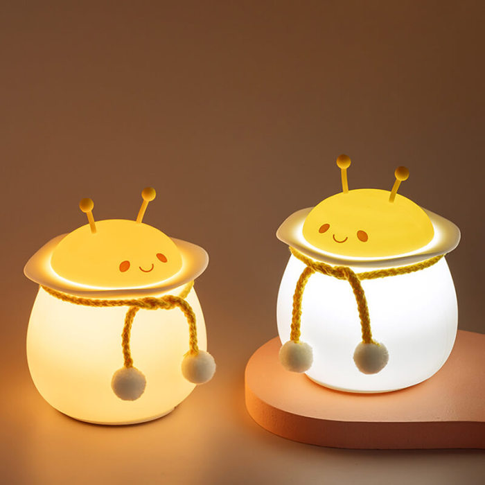 Bee Rabbit Cat Silicone Night Lamp