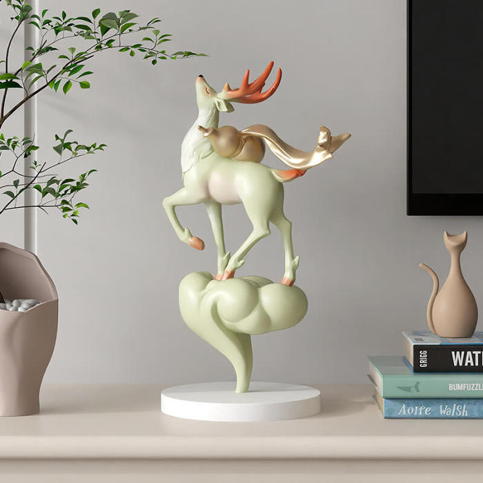 Longevity Deer LED Ornament