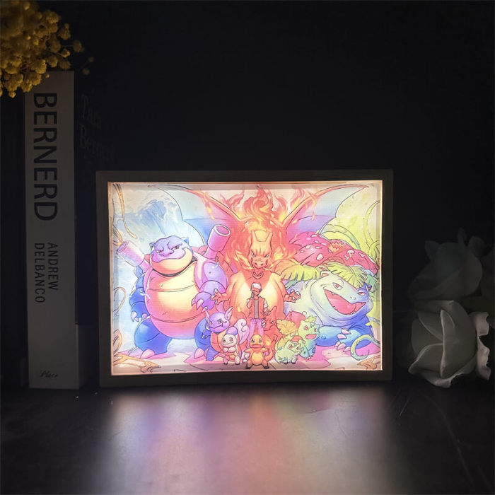 DIY Anime Light Painting