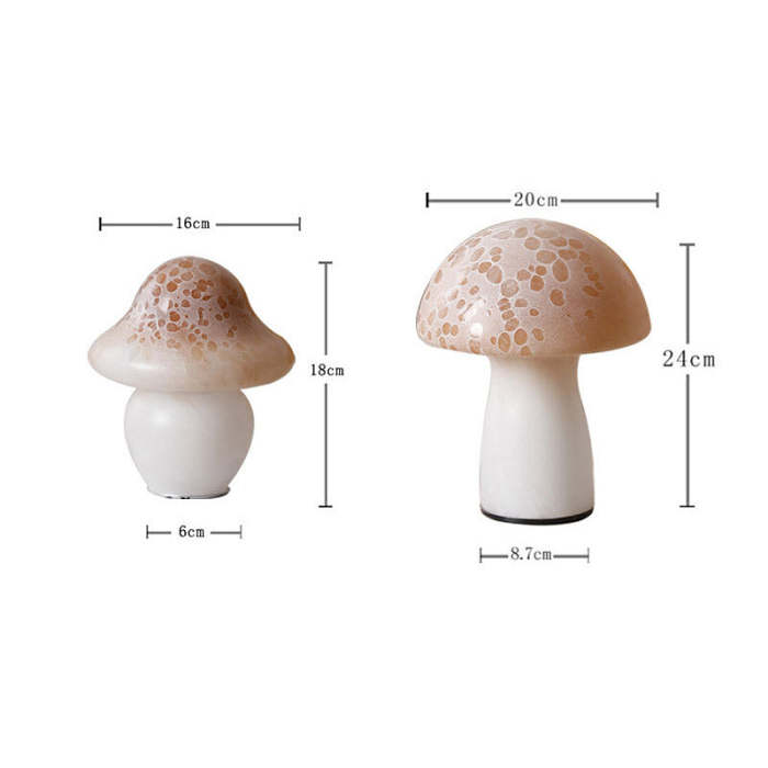 Spotted Mushroom Lamp