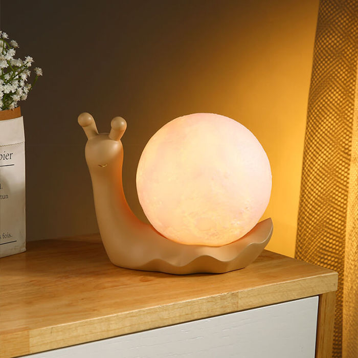 Small Snail Moon Lamp Ornament