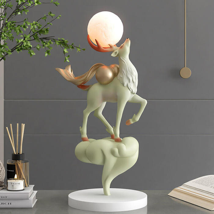 Longevity Deer LED Ornament