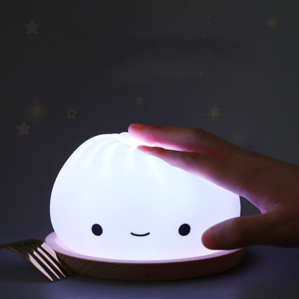 Steamed Bun Silicone Night Lamp