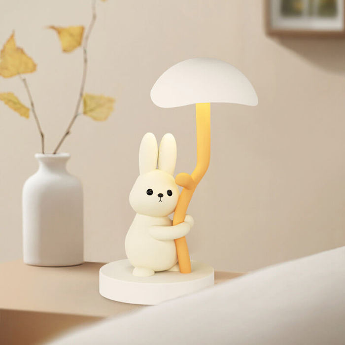 Cute Rabbit Small Desk Lamp