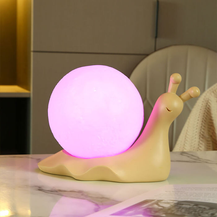 Small Snail Moon Lamp Ornament