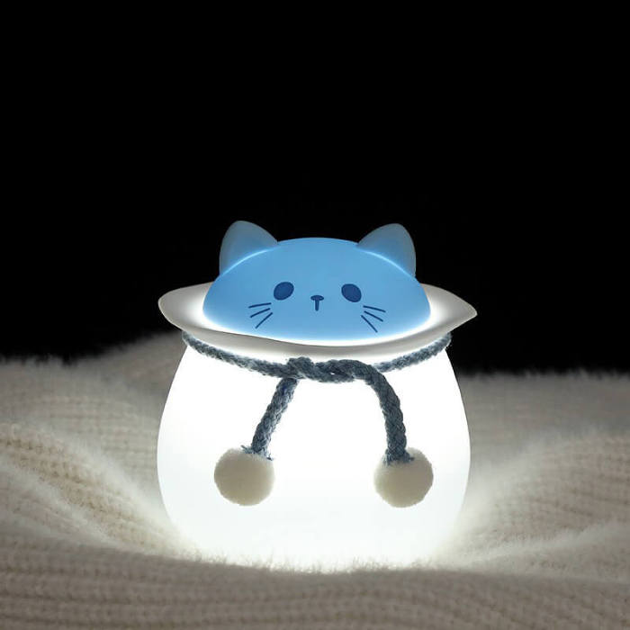 Bee Rabbit Cat Silicone Night Lamp