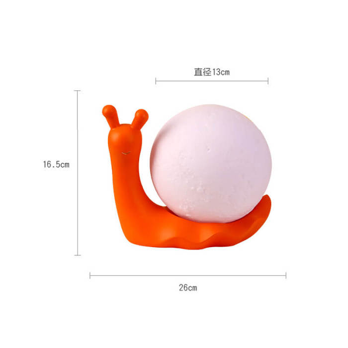 Small Snail Moon Lamp Ornament