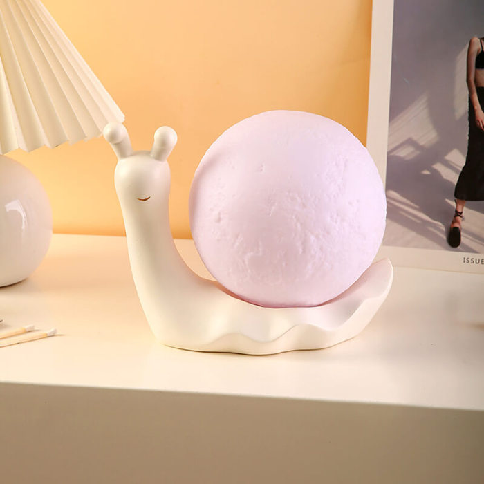 Small Snail Moon Lamp Ornament