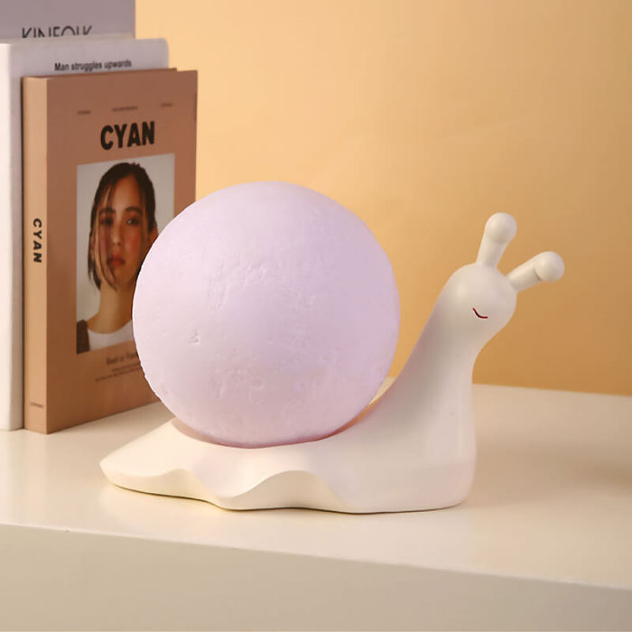 Small Snail Moon Lamp Ornament