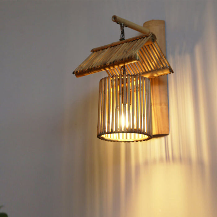 Bamboo Wall Lamp