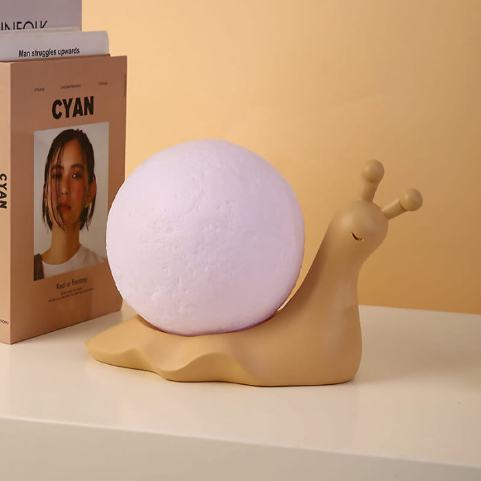 Small Snail Moon Lamp Ornament