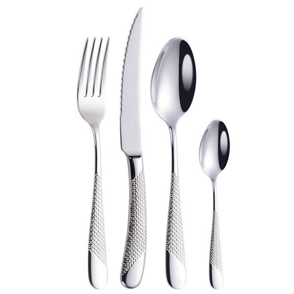 Light Luxury Gold Tableware 4pcs Set
