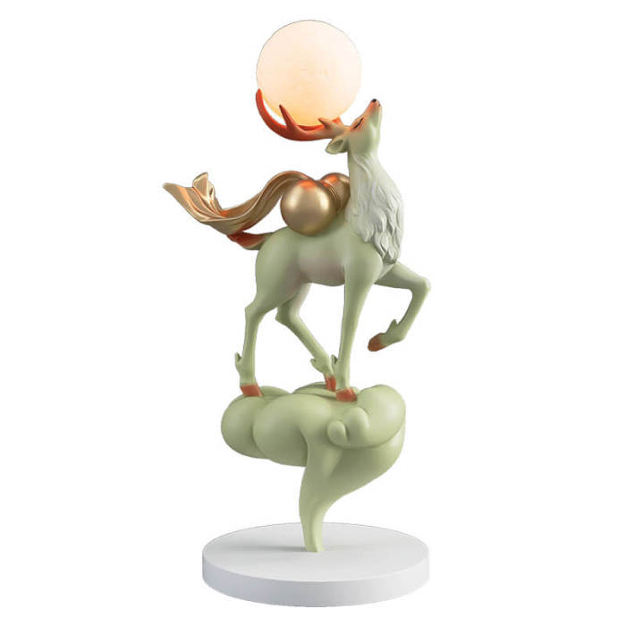 Longevity Deer LED Ornament