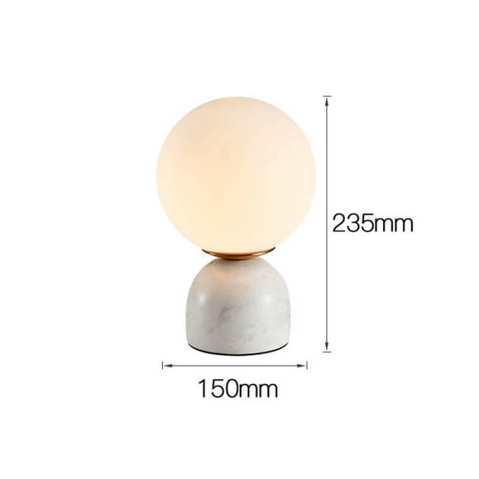 Marble Ball Table Lamp